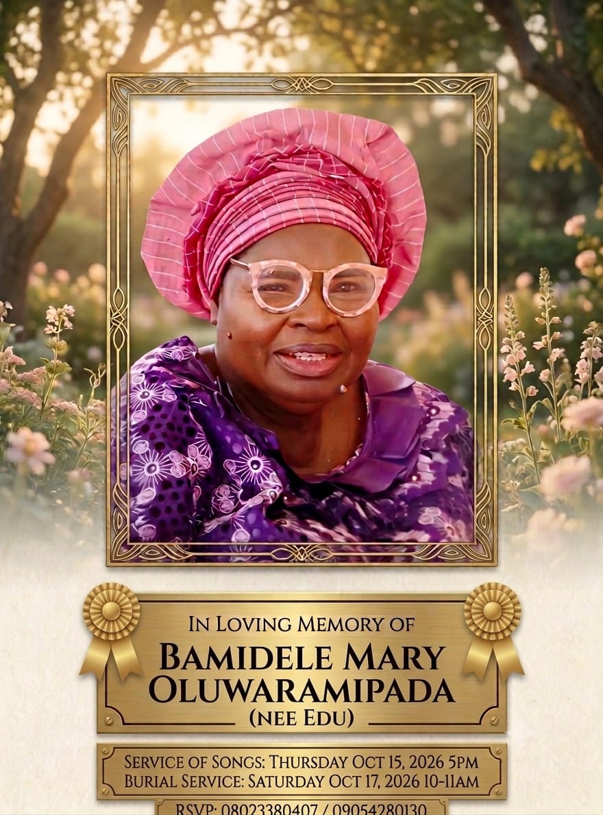 Bamidele Edu Oluwaramipada